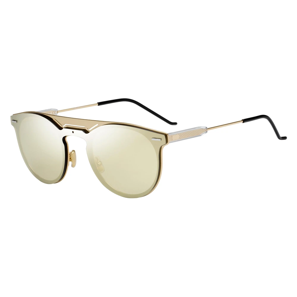 Dior Gold/Grey Sunglasses Yellow, Herr