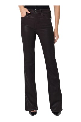 Landove Donna Pantaloni Svasati con Volant Moda Leggins a Vita Alta