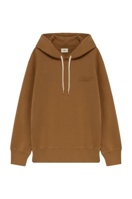 Hasselnöt Fleece Bomull Hoodie