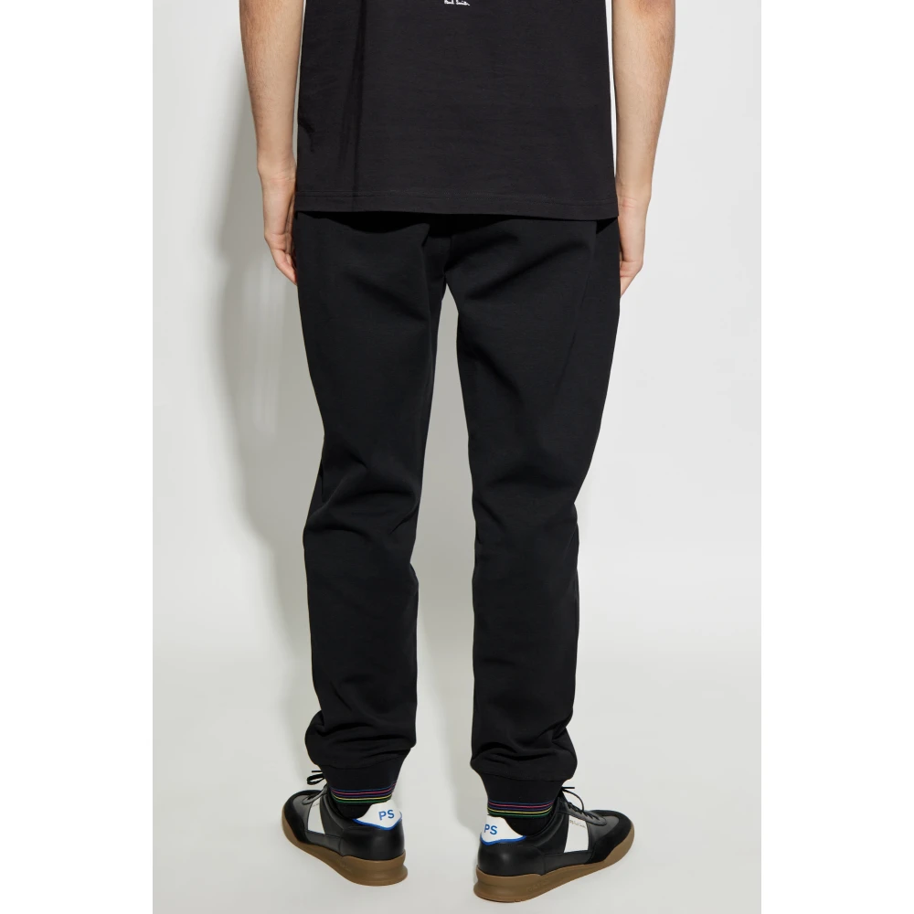 PS By Paul Smith Katoenen sweatpants Black Heren