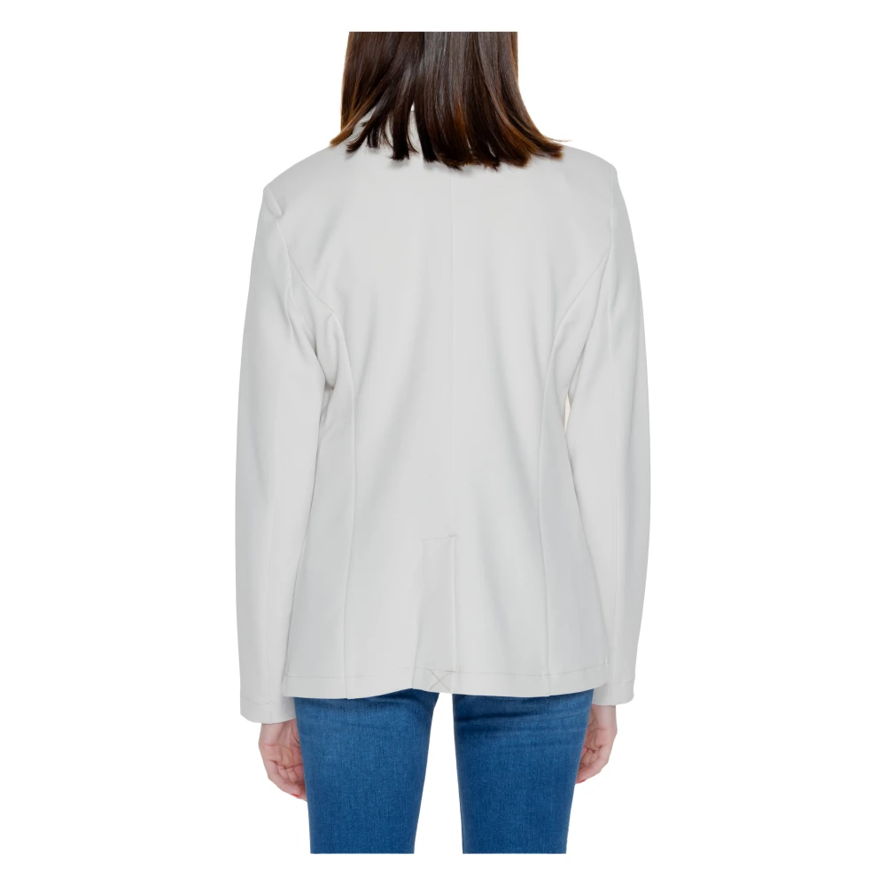 Only Carolina Life Lange Mouw Jas Beige Dames
