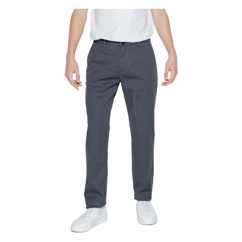 Armani Exchange Chino Broek Black Heren