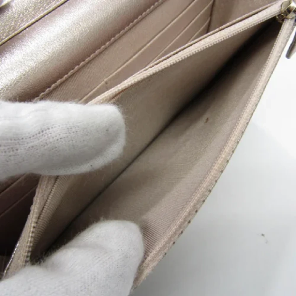 Chanel Vintage Pre-owned Leather wallets Pink Dames