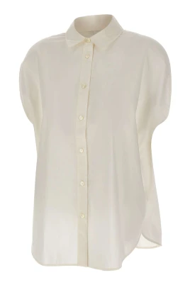Oversized Poplin Skjorta