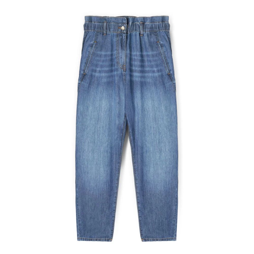 Motivi Baggy Jeans medium blauwe wassing Blue Dames
