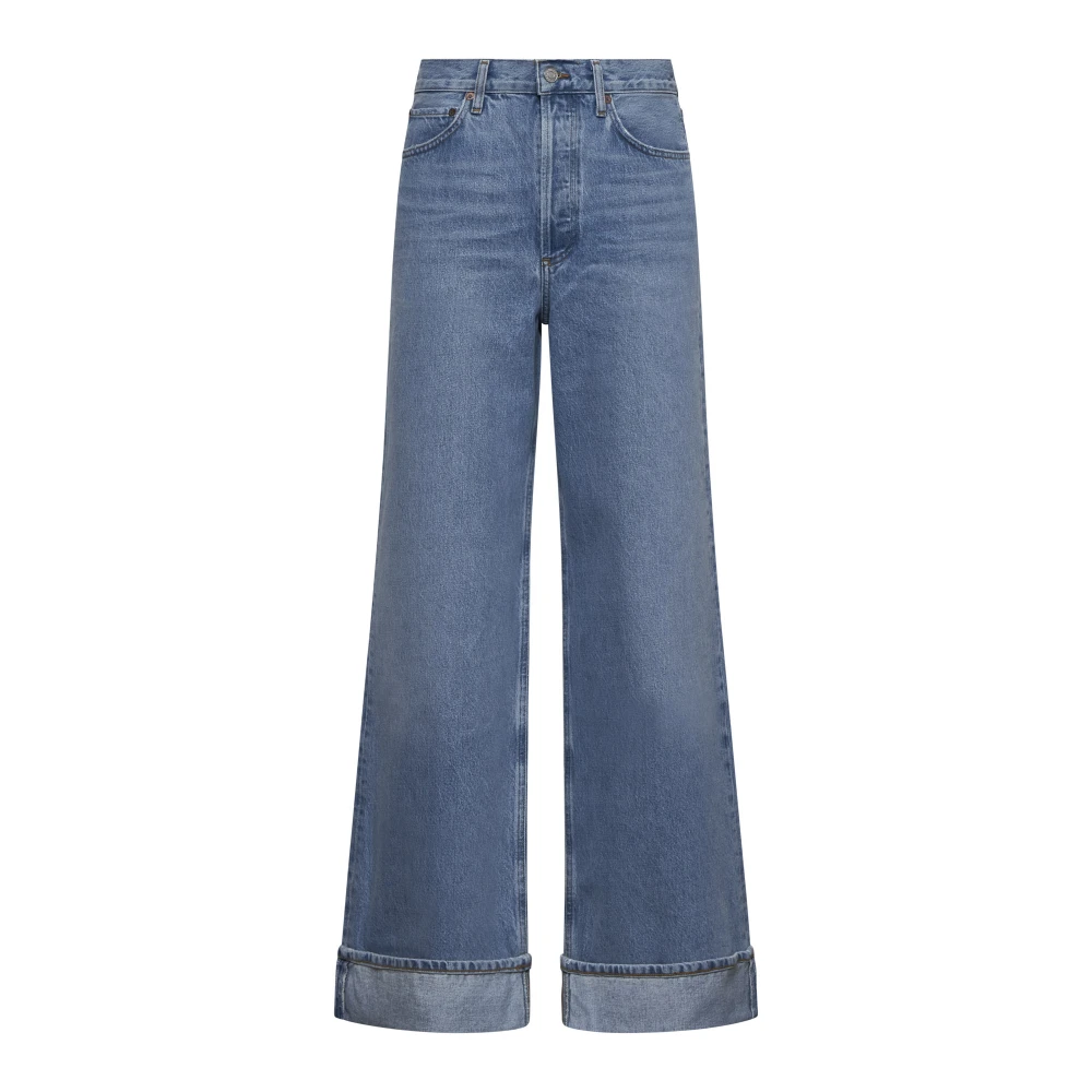 Agolde Stijlvolle Denim Jeans Blue Dames