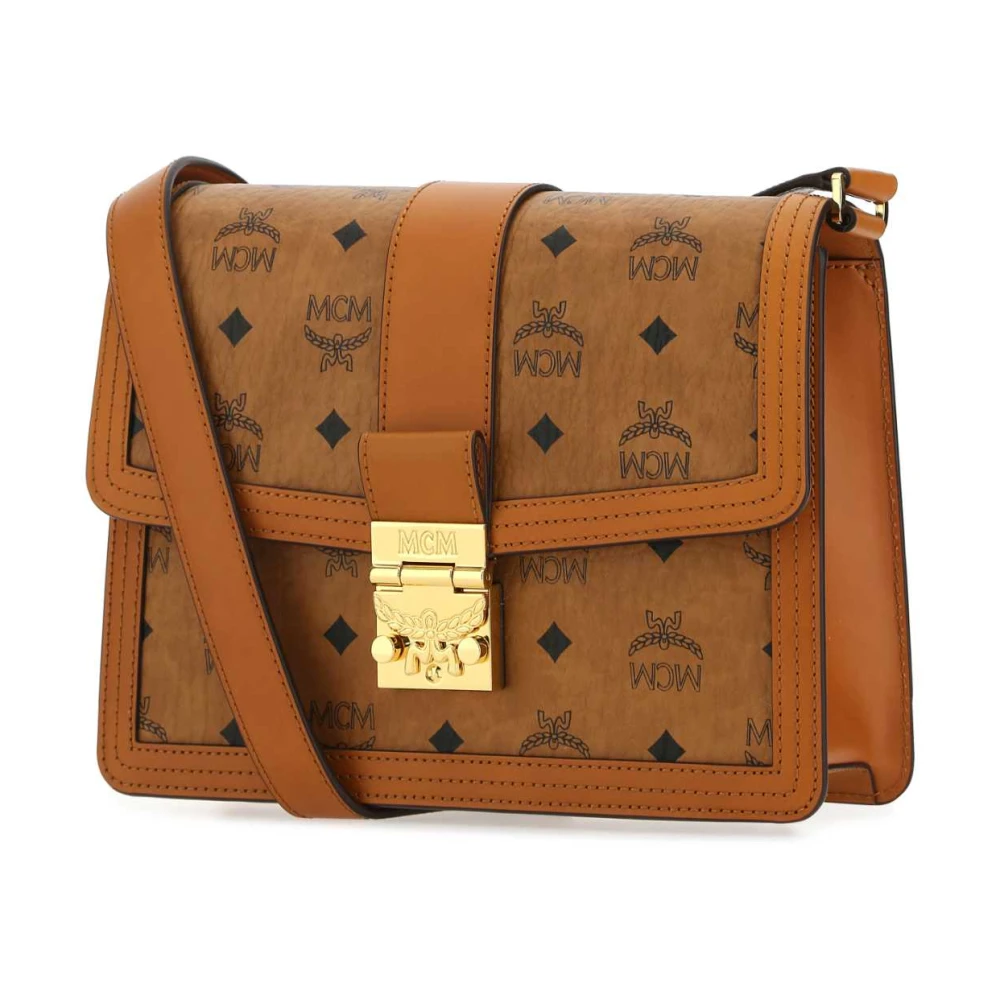 MCM Stijlvolle Tracy Crossbody Tas Brown Dames