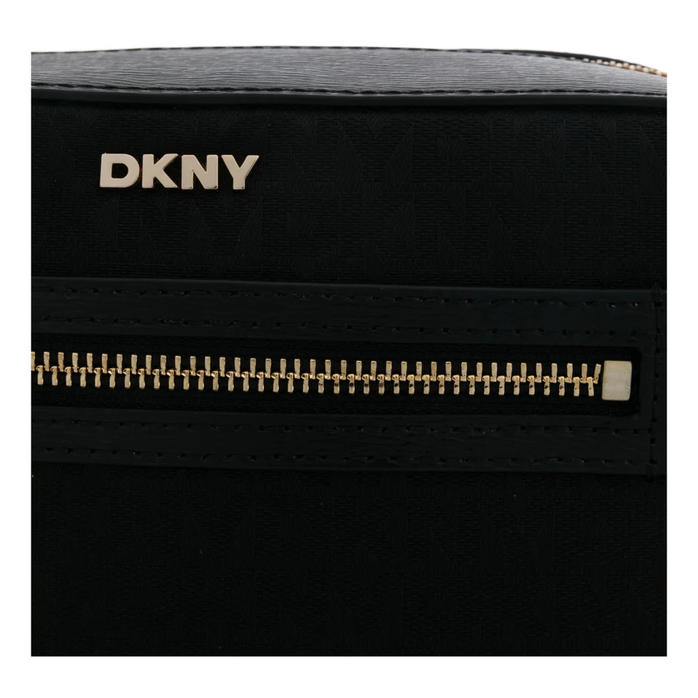 DKNY Zwarte Crossbody Tas Casual Stijl Black Dames