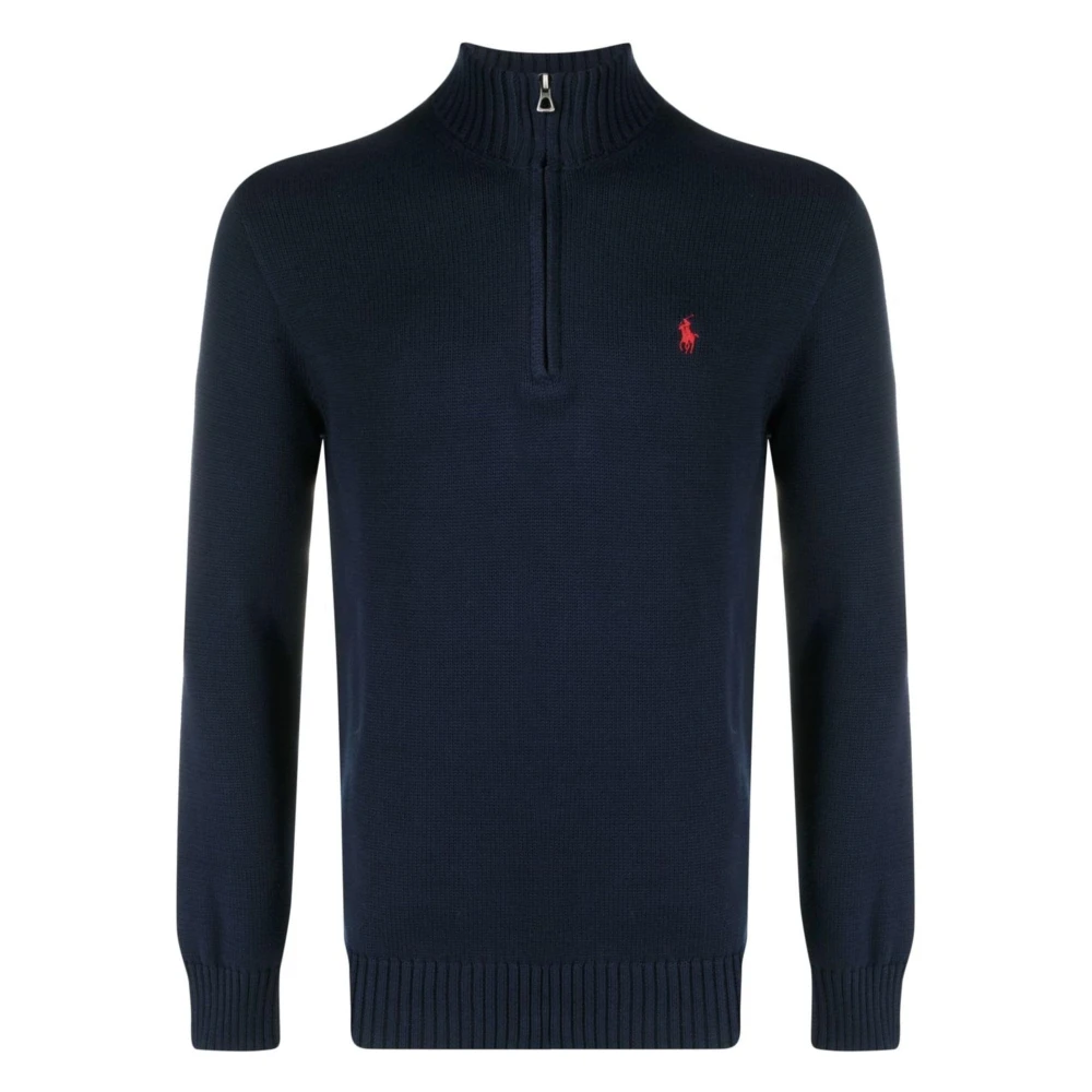 Polo Ralph Lauren Blauwe Katoenen Casual Trui met Lange Mouwen Blue Heren