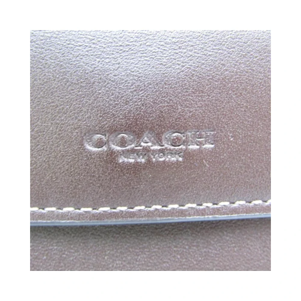 Coach Pre-owned Cotton wallets Multicolor Dames