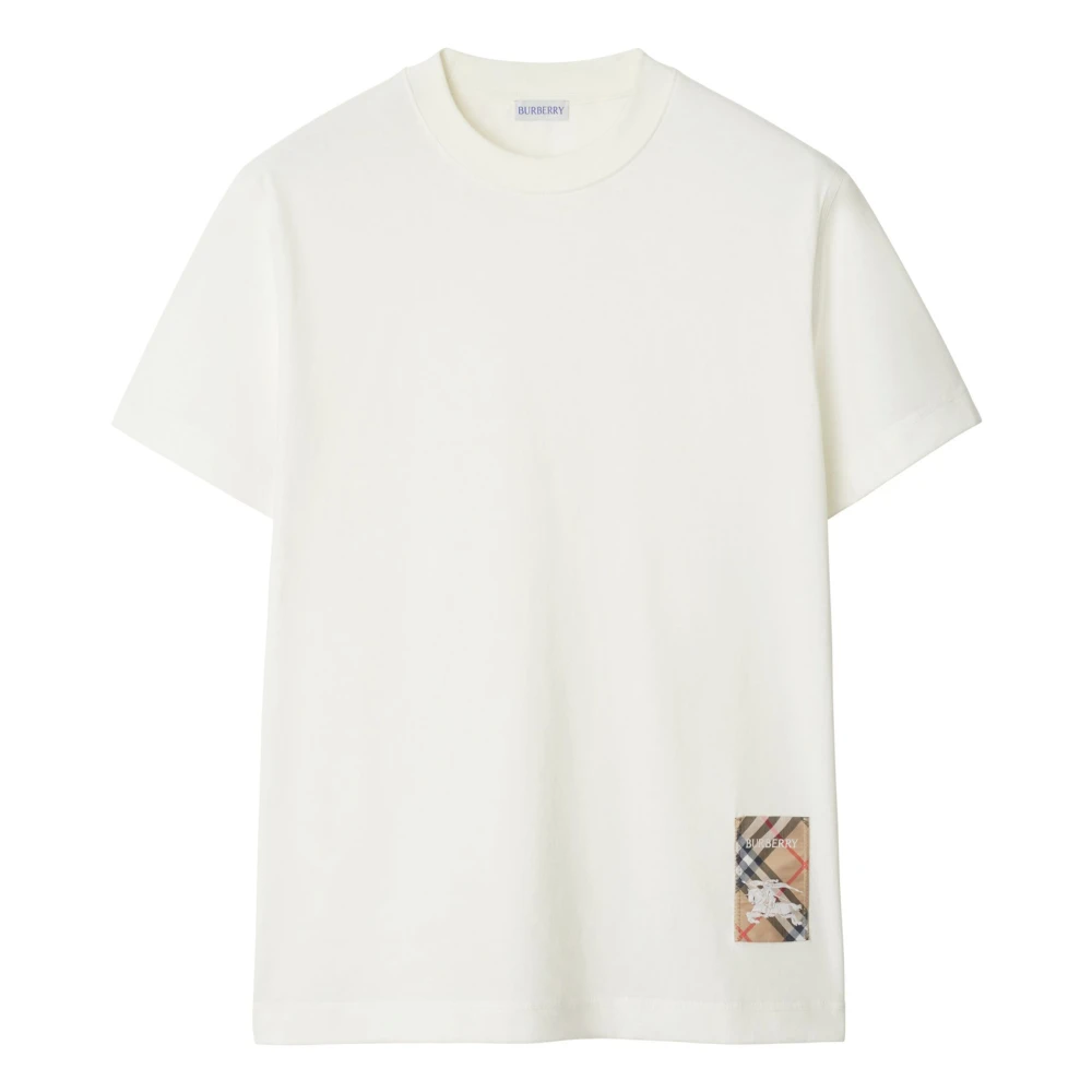Burberry Krijt Jwear T-shirt White Heren