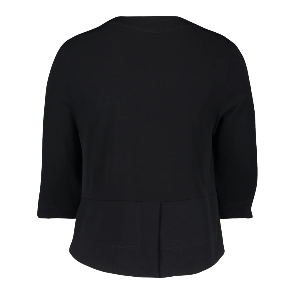 Vera Mont Elegante Jerseyjasje 3 4 Mouw Black Dames