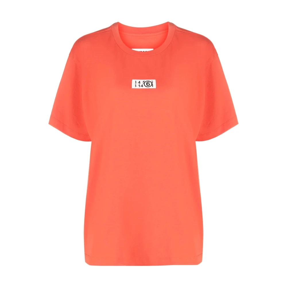 MM6 Maison Margiela T-Shirts Orange Dames
