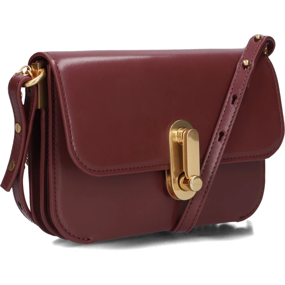 Ted Baker Paarse Leren Schoudertas Kkaysa Purple Dames