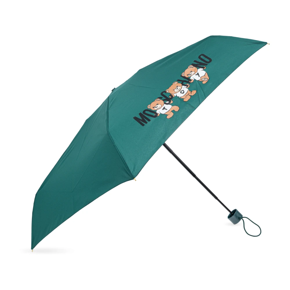 Moschino Paraplu met logo Green Unisex