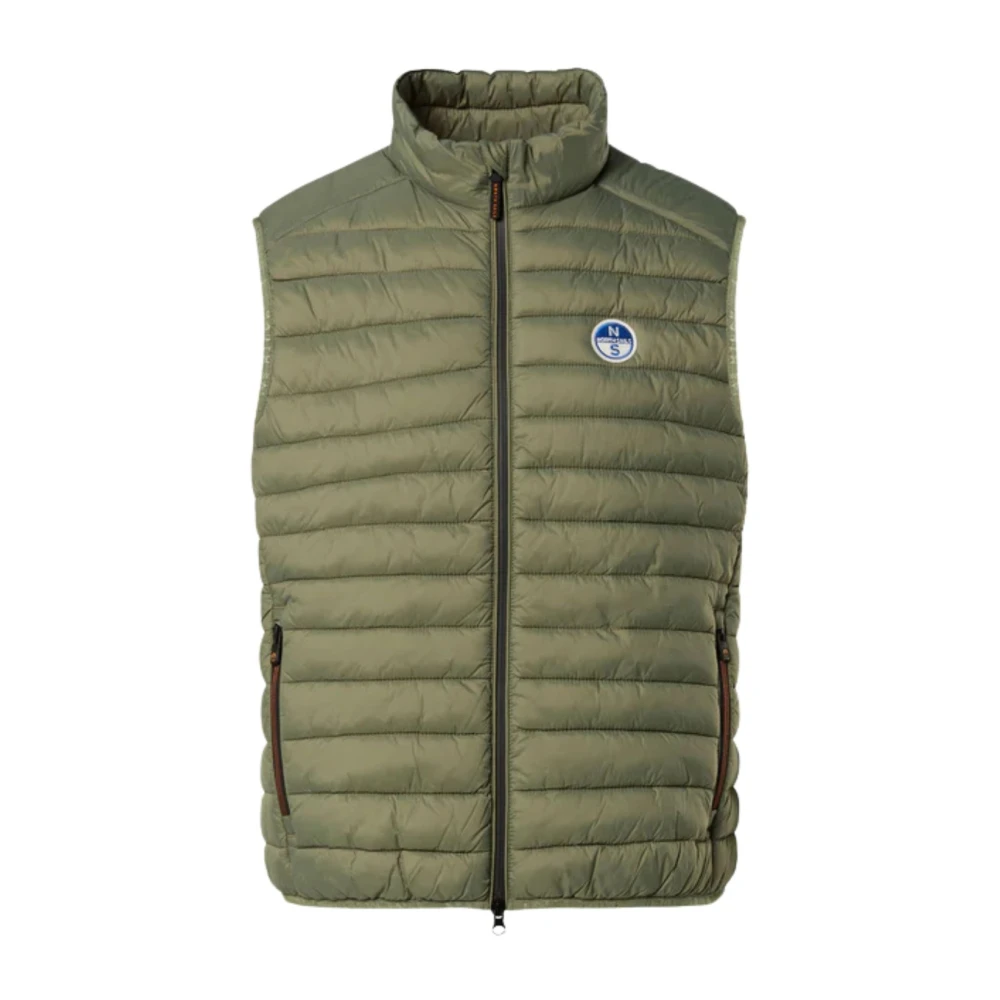 North Sails Green Waistcoats, Male, M, Zephyr Ultralight Vest