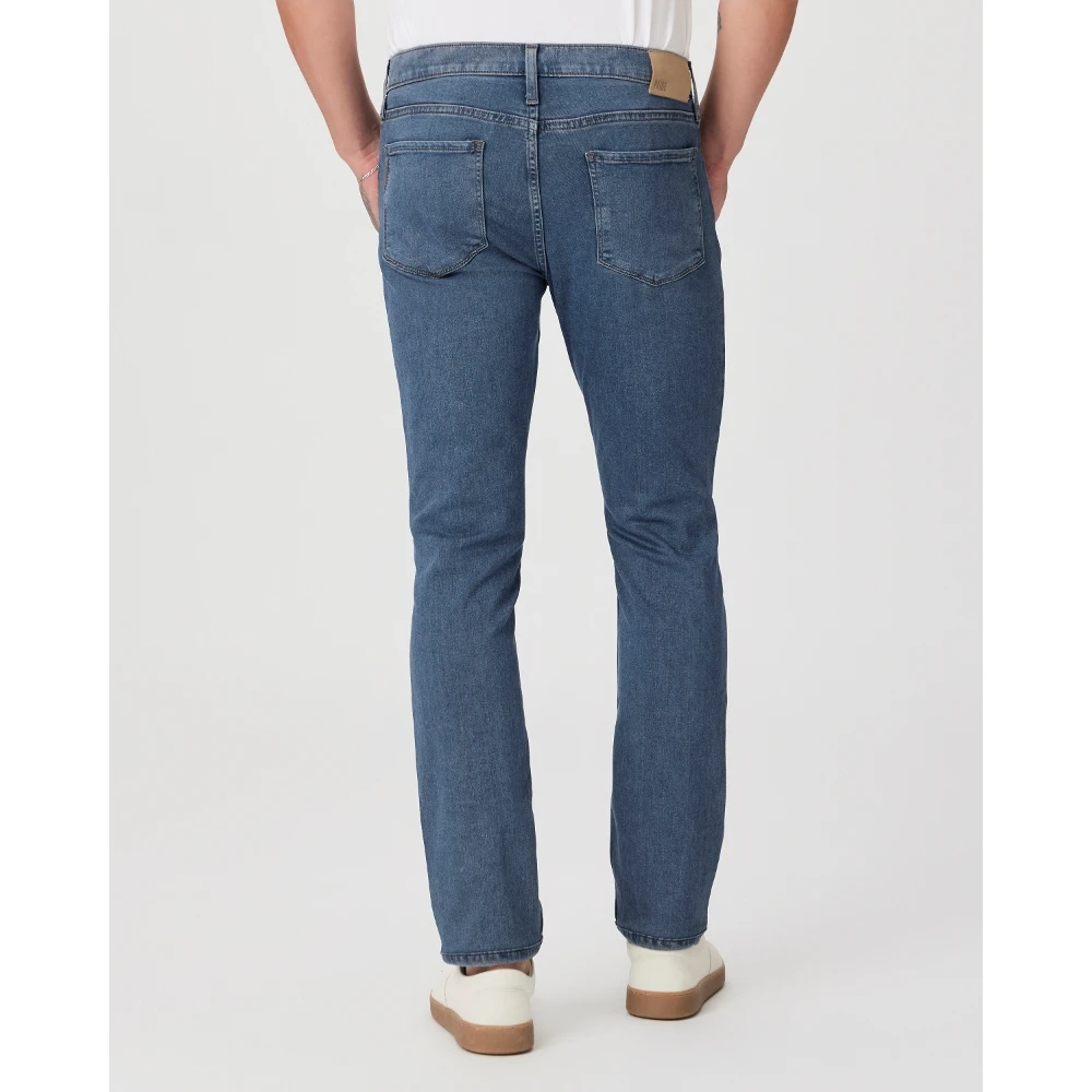 Paige Slim Straight Fit Jeans Blue Heren