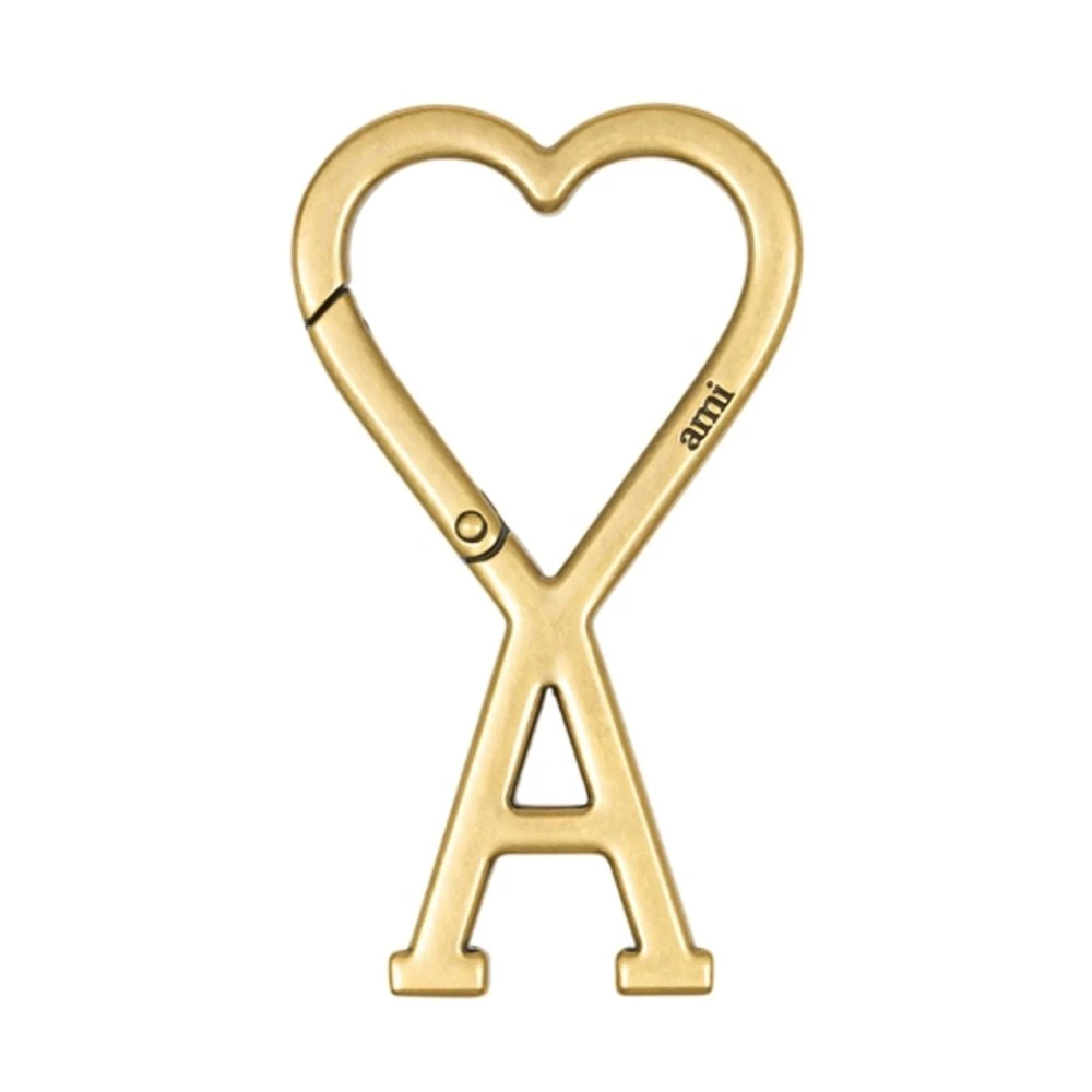 Ami Paris Unisex Marrone Accessori, Taglia Unica, New,