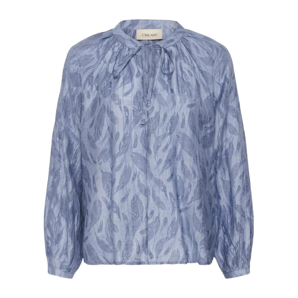 Cream , Damen, Blusen & Hemden, Blau, S