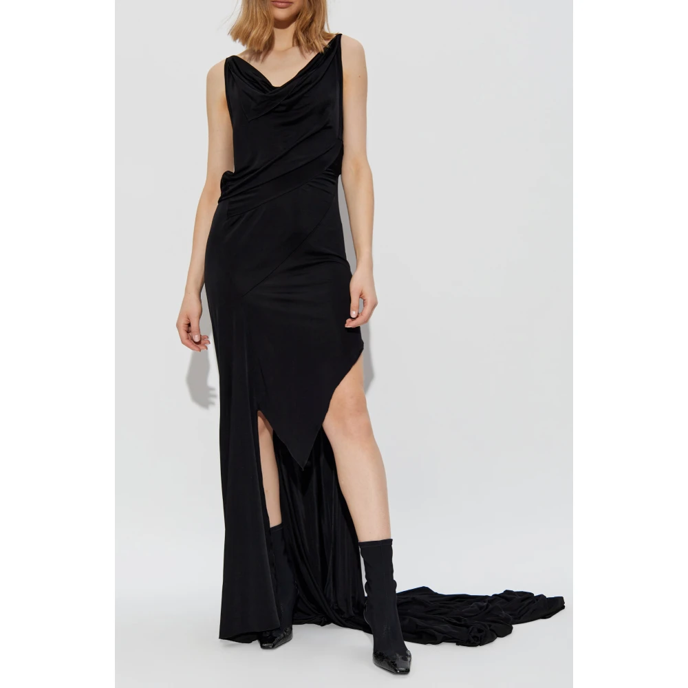Dsquared2 Jurk met bandjes Black Dames
