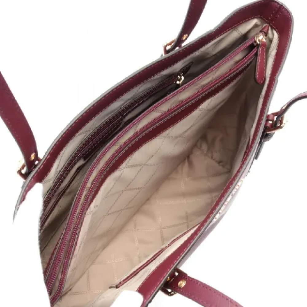 Michael Kors Pre-owned Leather shoulder-bags Red Dames