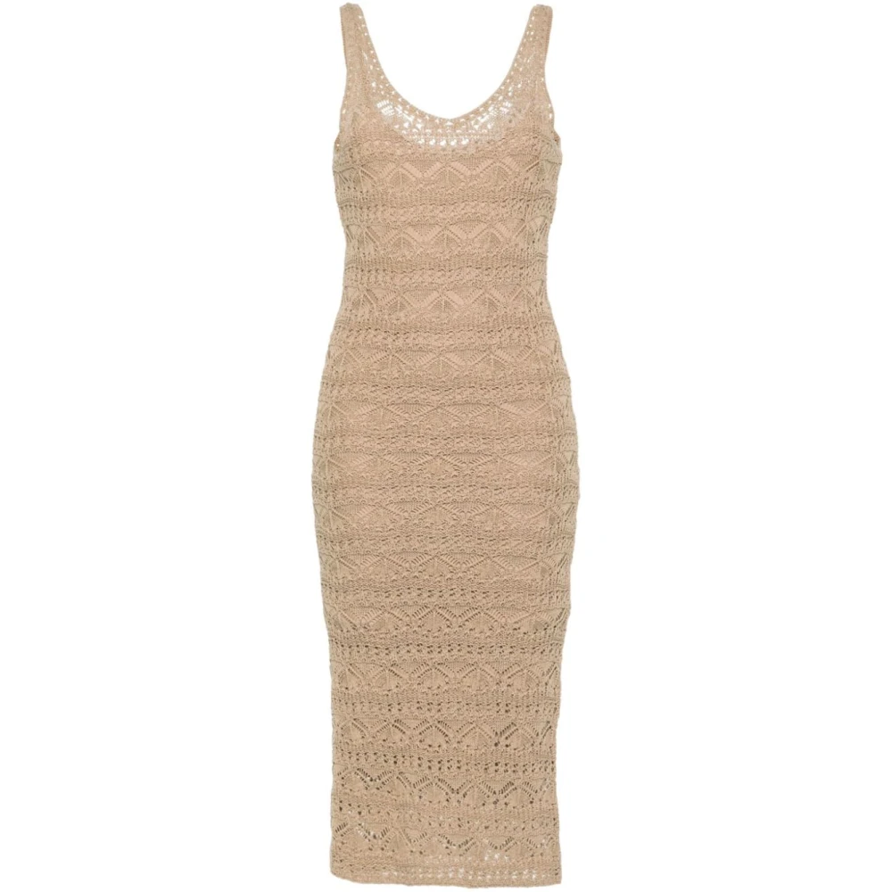 IRO Knitted Dresses Brown Dames