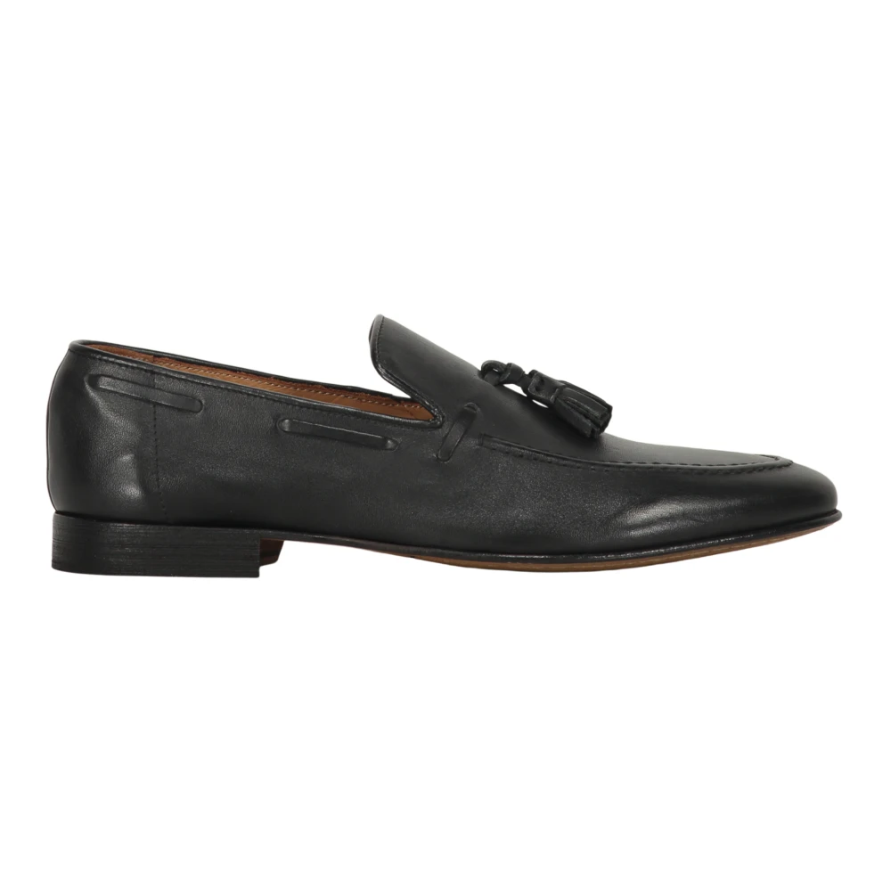 Bruno Magli Tassel Kalv Loafers Black, Herr