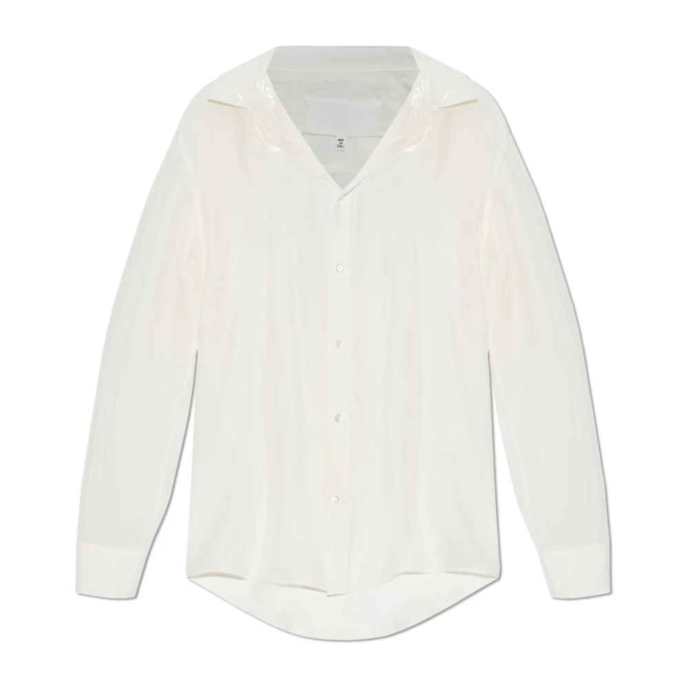 Maison Margiela Hombre Beige Camisas, Talla: Xl