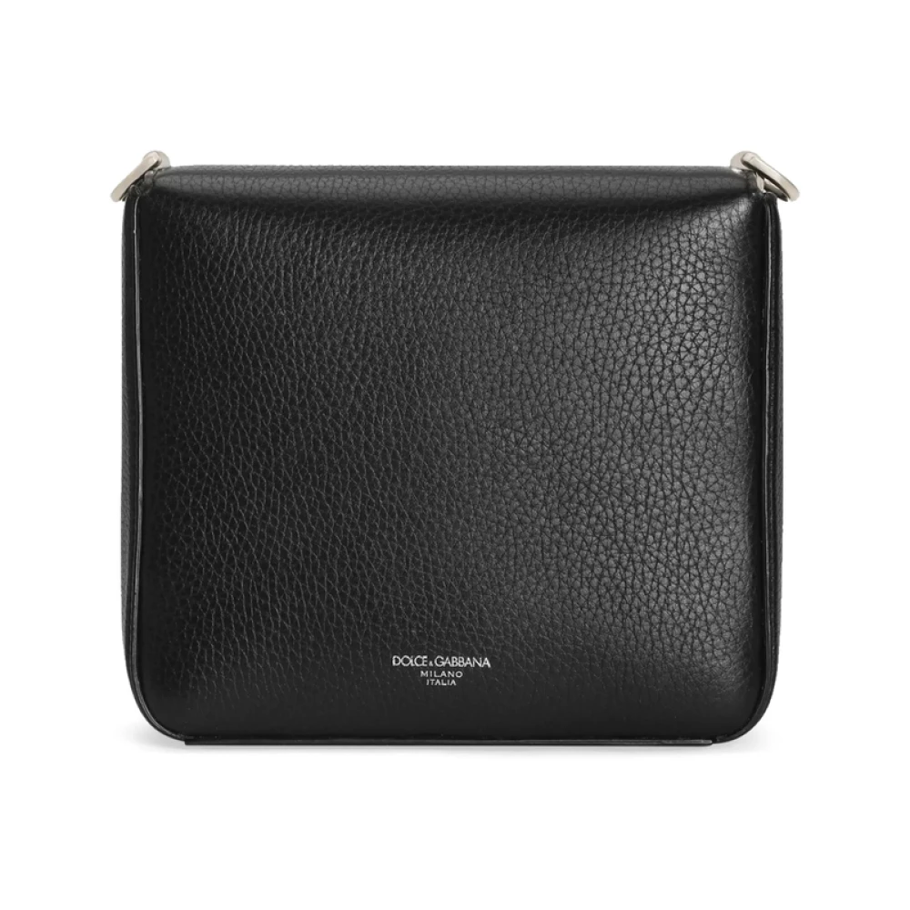 Dolce & Gabbana Zwarte Twist-Lock Bum Bag Black Heren
