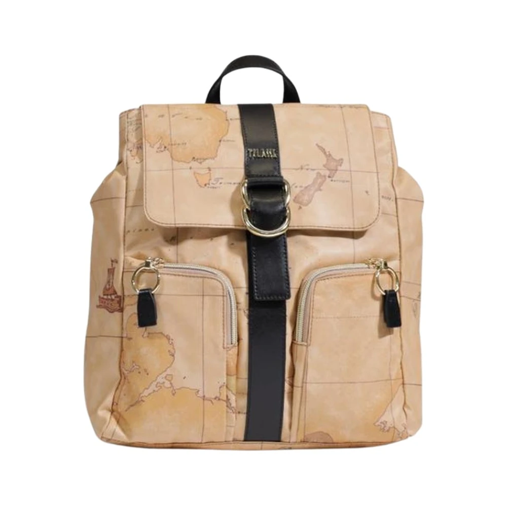 Alviero Martini 1a Classe Beige Blend Rugzak Dames Tassen Collectie Beige Dames