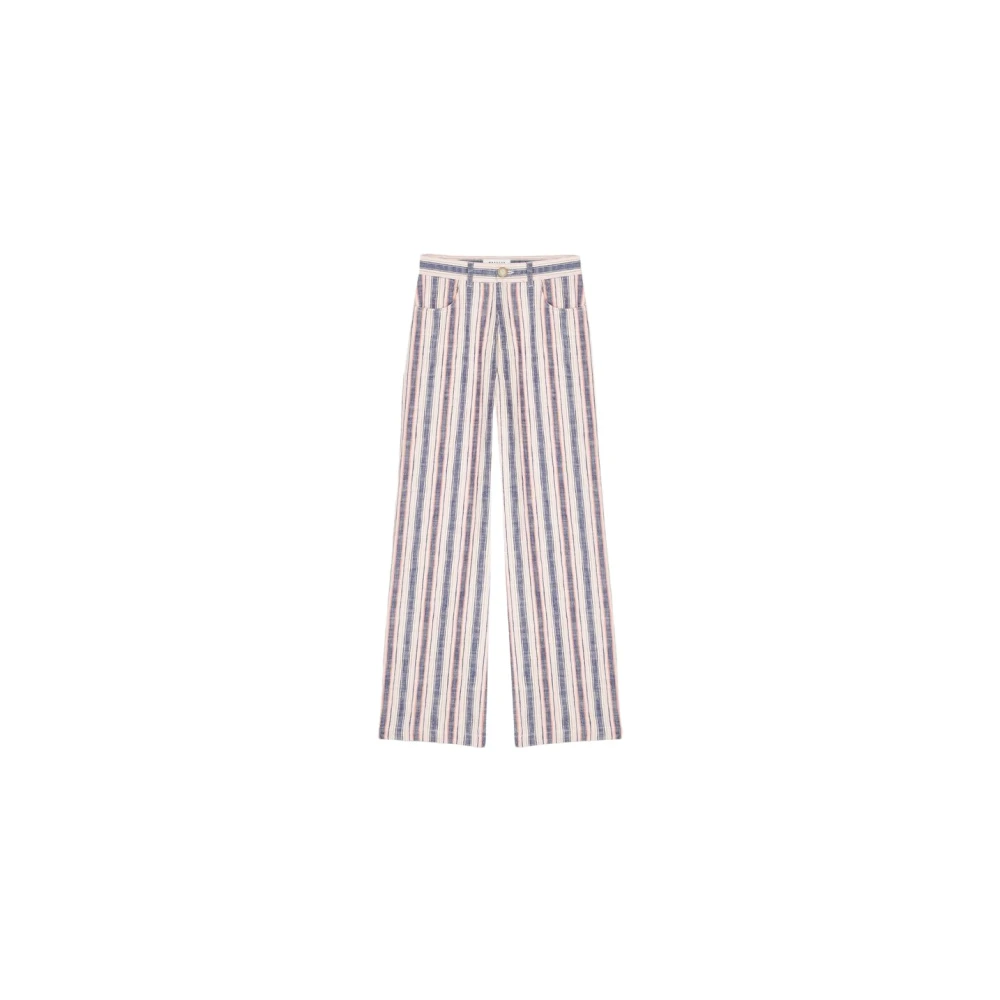 Masscob Wide Trousers Pink Dames