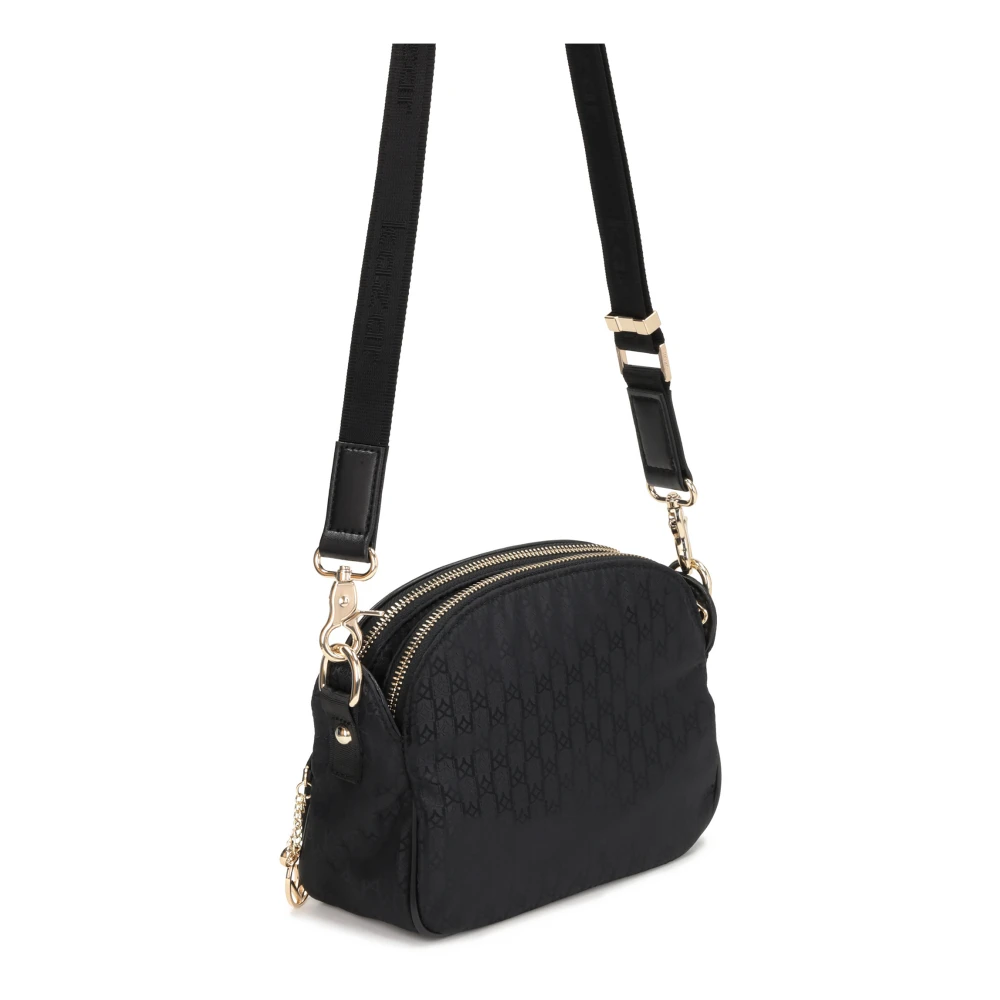 Kazar Dames zwarte messenger tas Black Dames