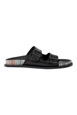 sandales-slip-on-en-cuir-noir-avec-double-boucle