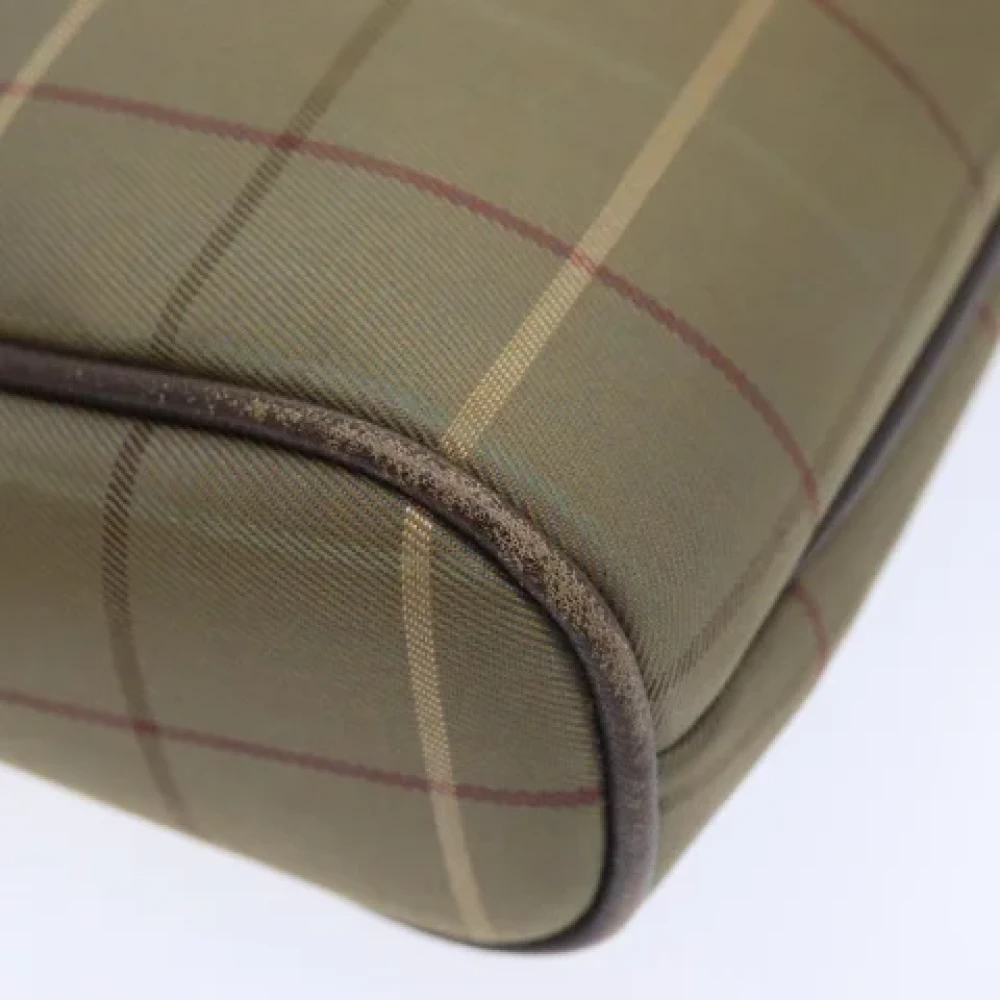Burberry Vintage Pre-owned Canvas clutches Brown Dames