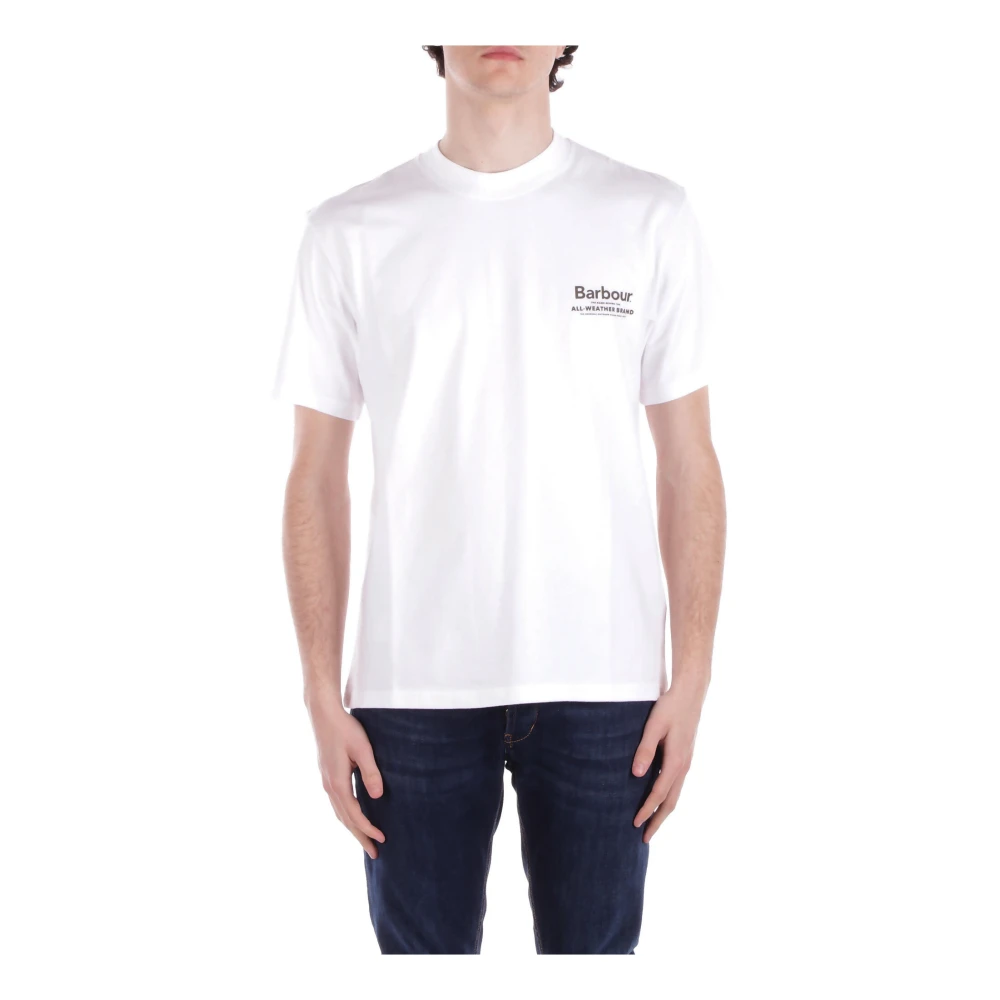 Barbour - Tops > T-Shirts - White - Barbour - Modalova