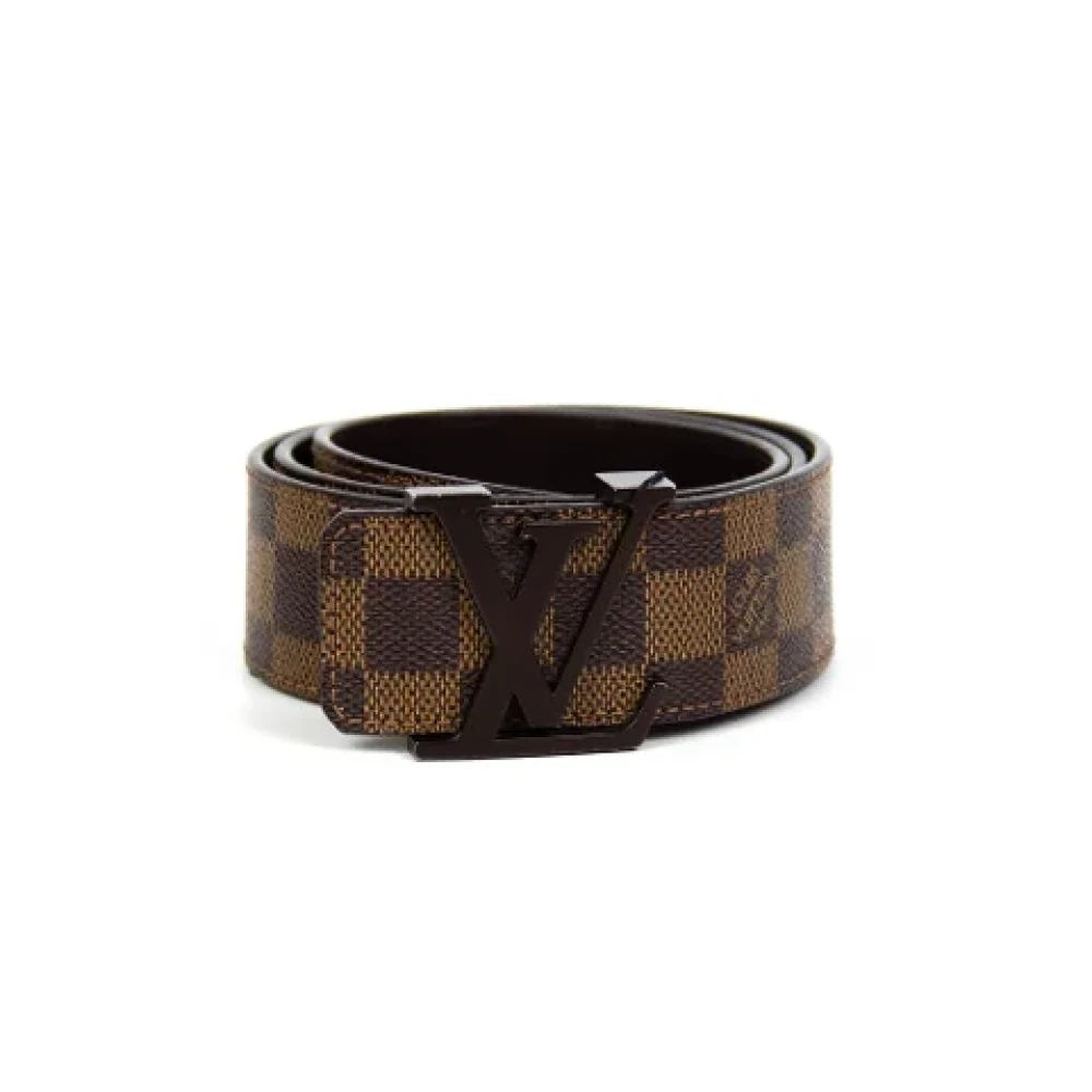 Louis Vuitton Vintage Pre-owned Leather belts Brown Dames