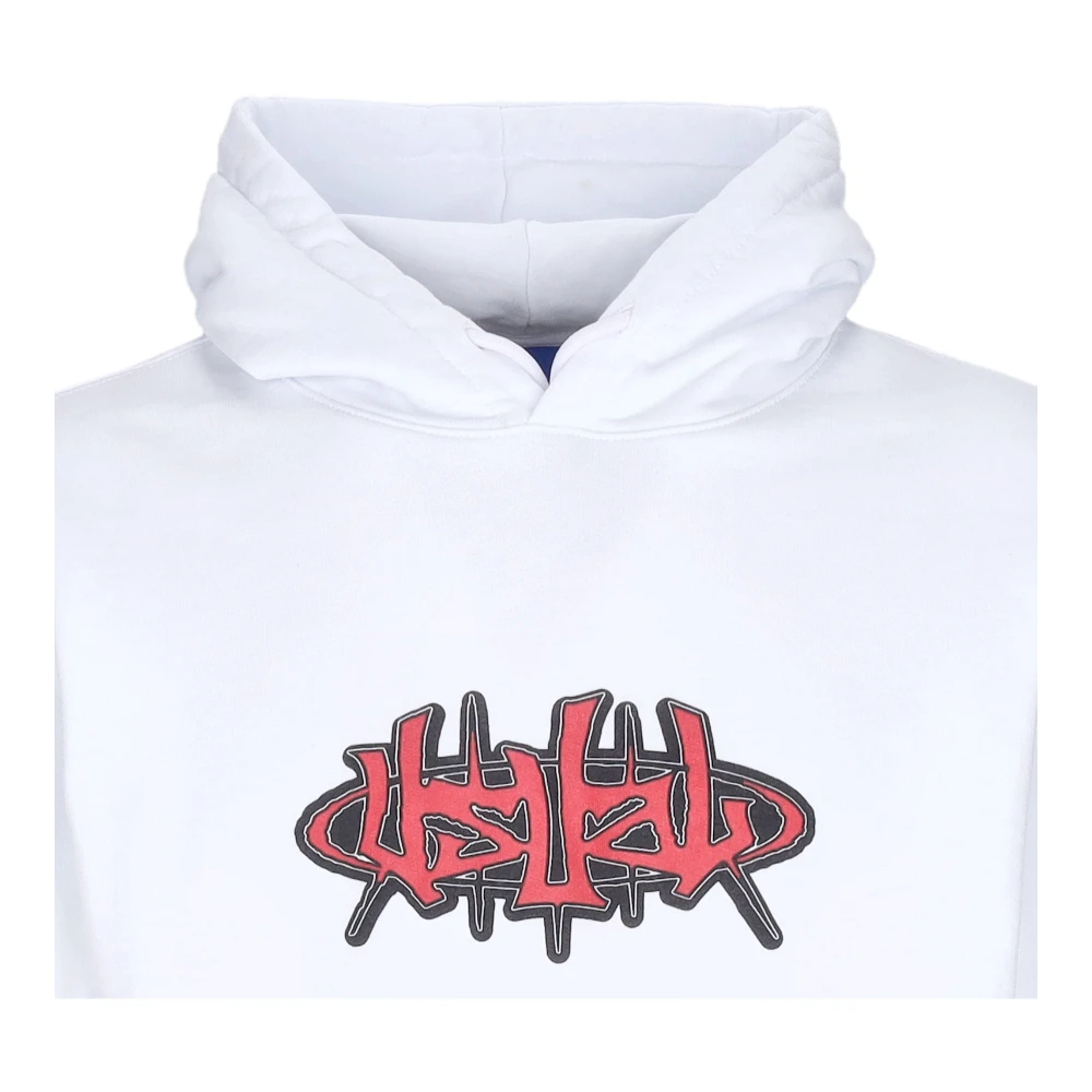 Usual Witte Hangar Hoodie met Kangaroo Zak White Heren