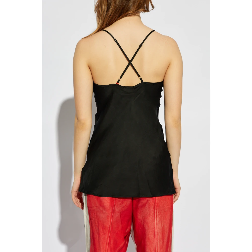 Diesel Top Ufpt-Mayra-D Black Dames