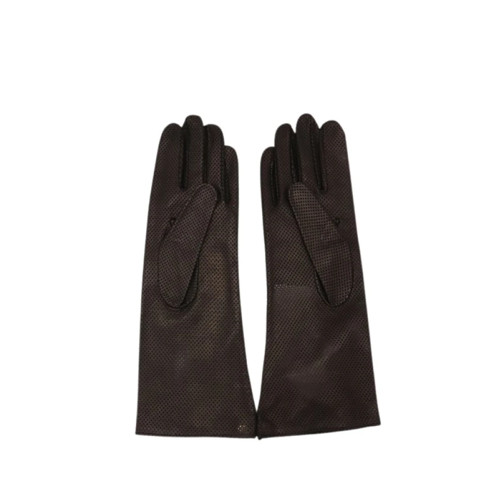 Emporio Armani Unisex Zwart Accessoires M, Handschoenen