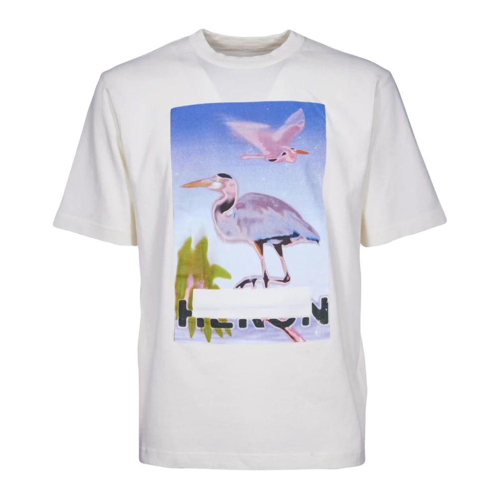 Heron Preston Gecensureerde Heron SS Tee T-shirts en Polos Beige Heren