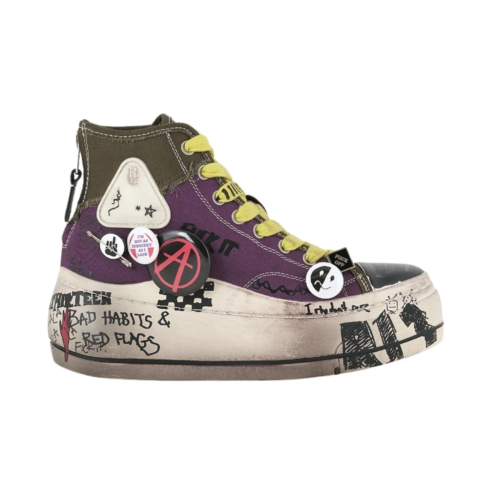 R13 Kurt Sneakers Dames Schoenen Veelkleurig Multicolor