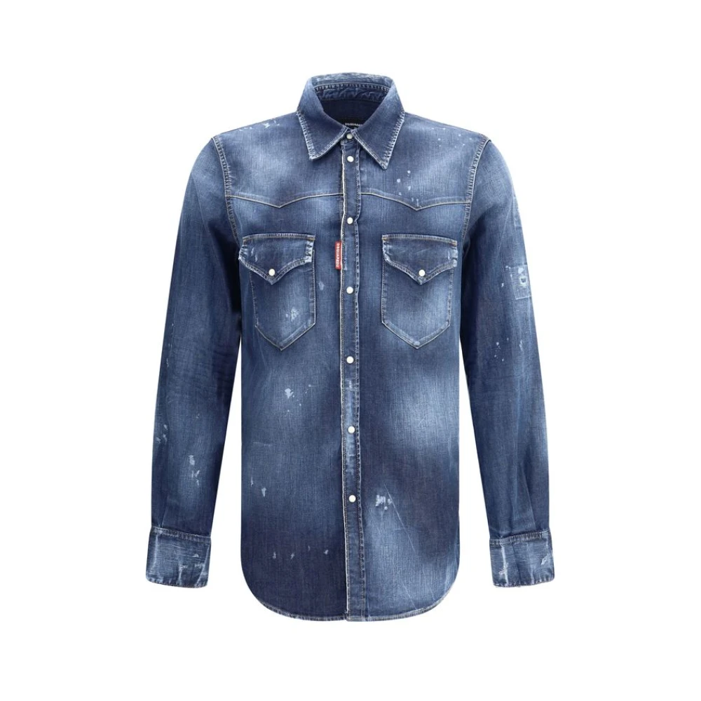 Shirts > Denim Shirts - - Dsquared2 - Modalova