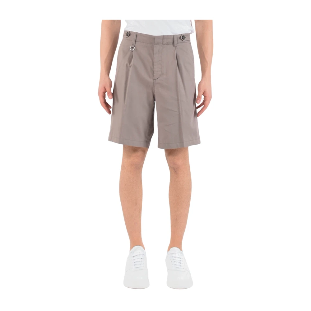 Paolo Pecora Casual Shorts Brown Heren