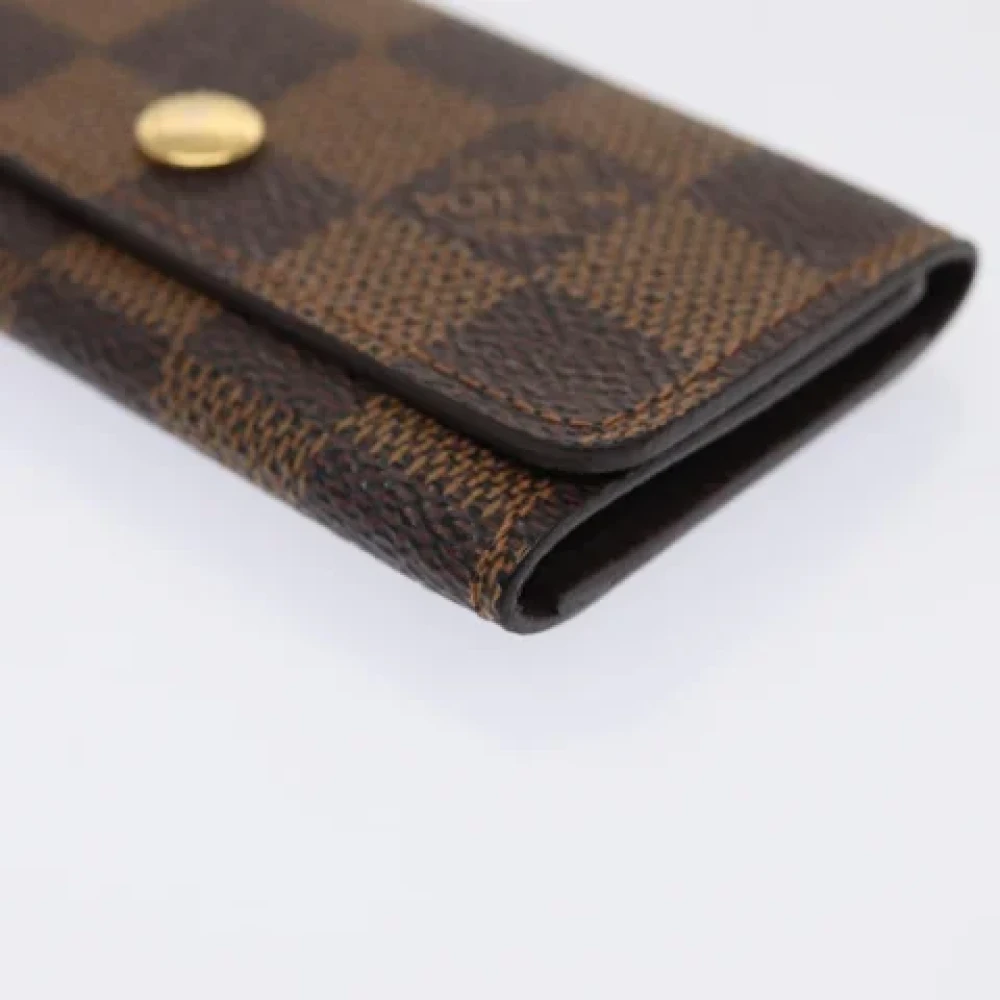 Louis Vuitton Vintage Pre-owned Canvas key-holders Brown Dames