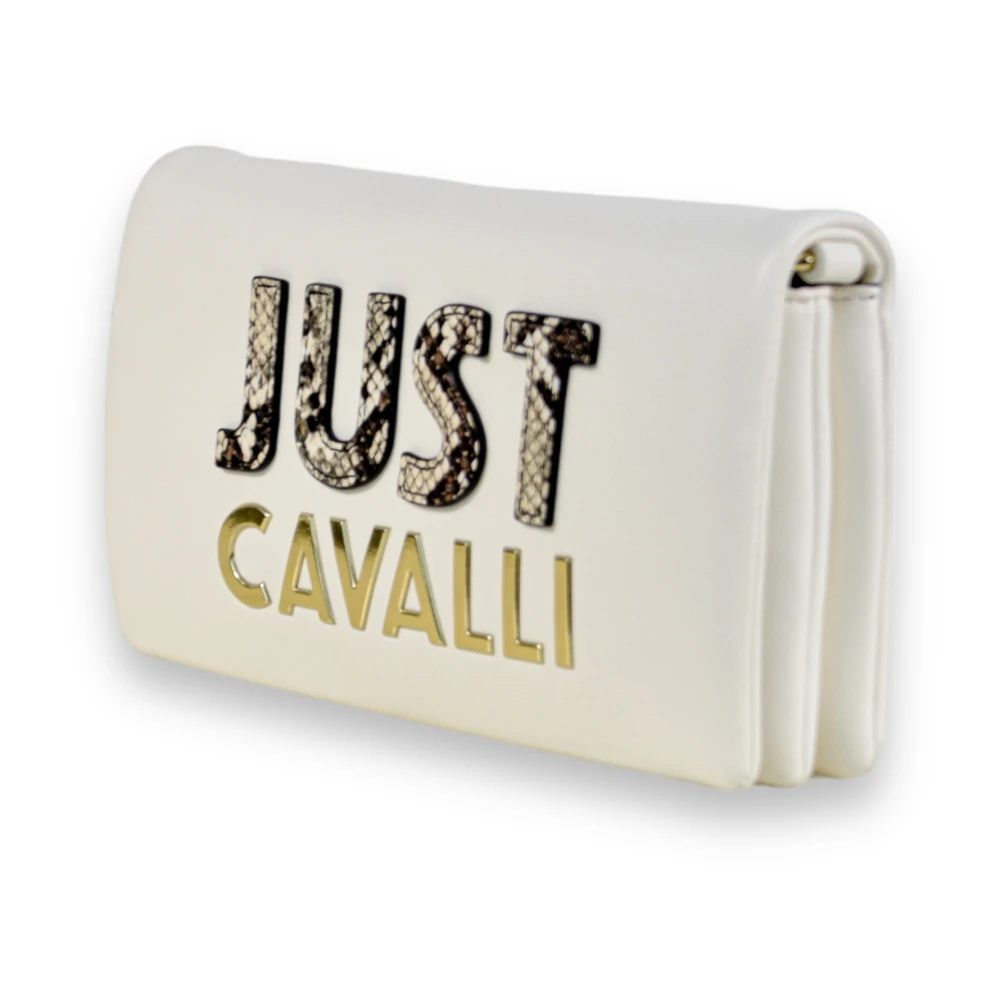 Just Cavalli Stijlvolle Winkel Tas White Dames