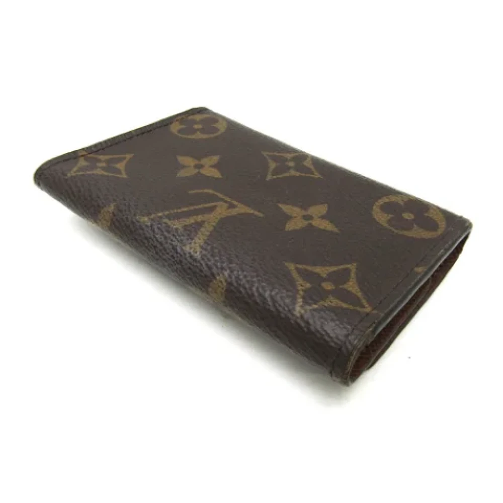 Louis Vuitton Vintage Pre-owned Fabric key-holders Brown Unisex