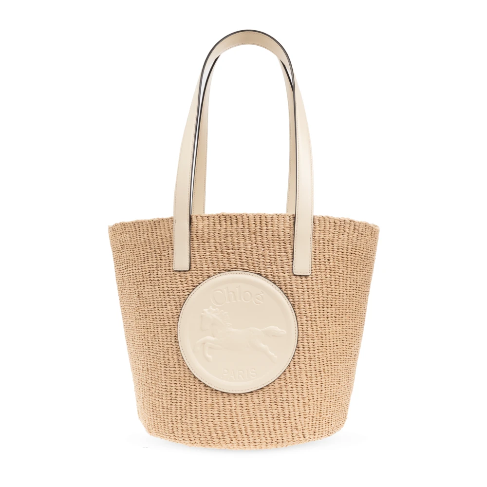 Chloé - Bags > Tote Bags - Beige - Chloé - Modalova