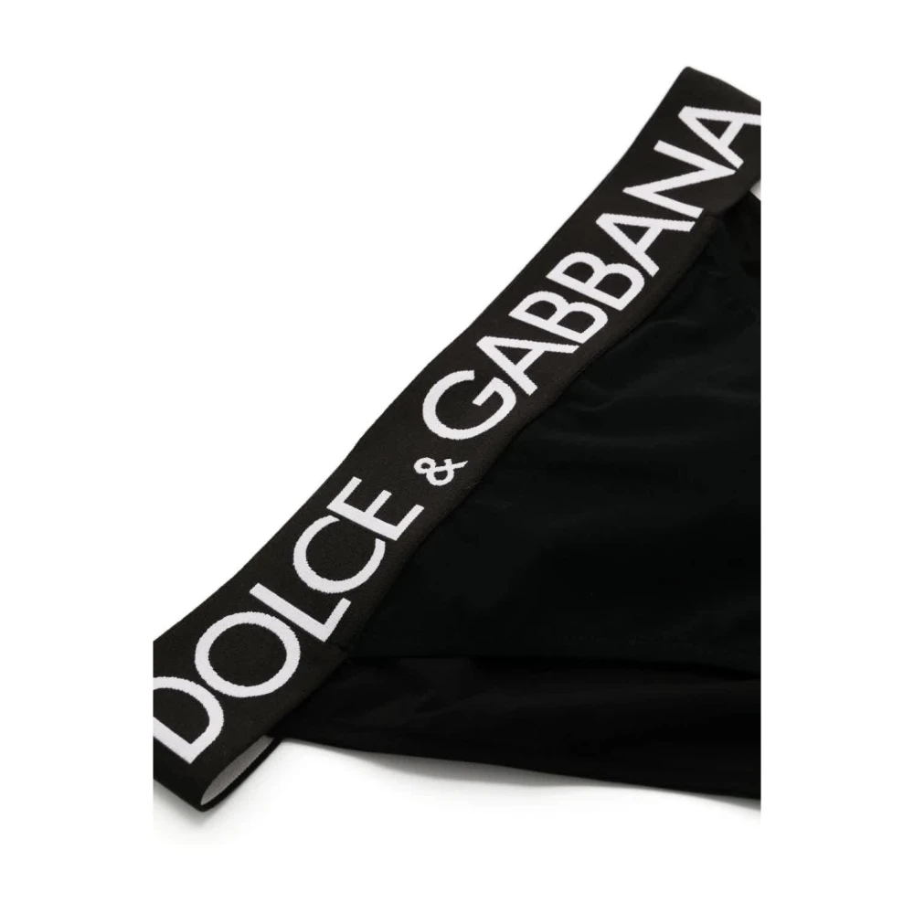 Dolce & Gabbana Driehoek en String Black Dames
