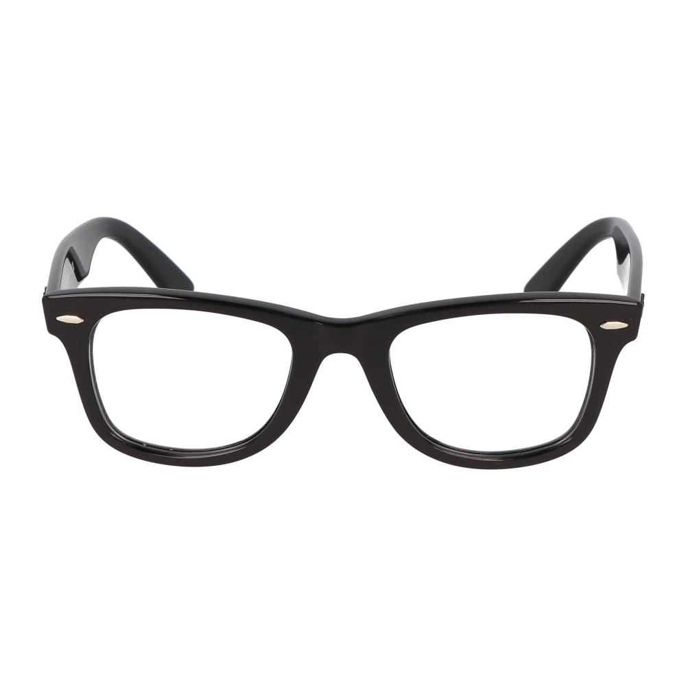 Ray-Ban Vierkante montuur bril Black Unisex