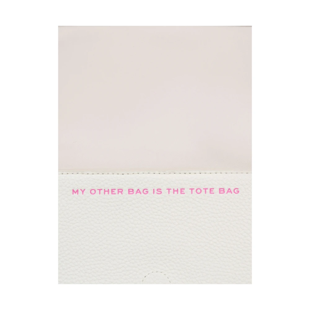 Marc Jacobs Witte Schoudertas met Afneembare Band White Dames